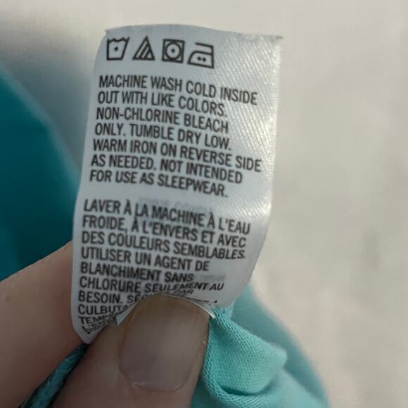 Tea Collection Blue Floral Pocket Dress 8 - Picture 7 of 7